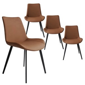 Luhey Faux Leather Upholstered Dining Chair  - Tree City - 1 of 4
