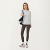 Anna-Kaci Active Women's Long Sleeve Pullover Top with Relaxed Fit and Boat Neckline - 3 of 4