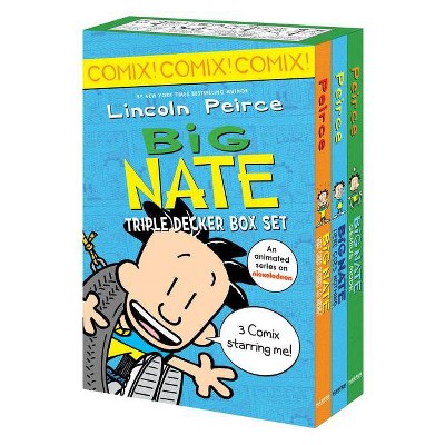 Big Nate: Triple Decker Box Set - by  Lincoln Peirce (Paperback)