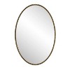 TUYOHW Retro Bathroom Mirror,Antique Silver Vanity Mirror,Wall Mirror with Iron Frame for Bathroom,Living Room - 4 of 4