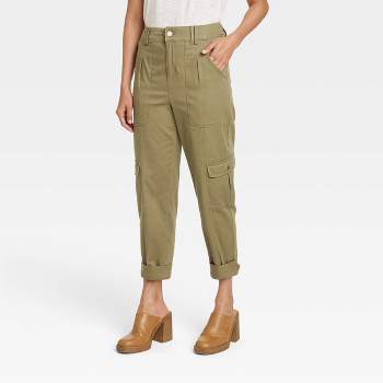 Women's Mid-Rise Casual Fit Cargo Pants - Knox Rose™