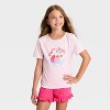 Girls' 2pc Short Sleeve Pajama Set - Cat & Jack™ - 3 of 4