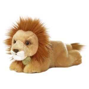 Aurora Miyoni 10" Lion Brown Stuffed Animal - 1 of 4