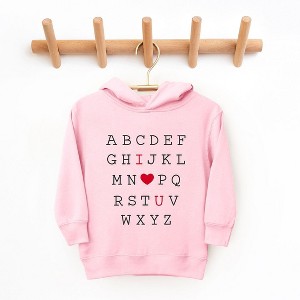 The Juniper Shop Alphabet I Love You Toddler Graphic Hoodie - 1 of 3