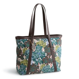 Vera Bradley Women's Oxford Canvas Original Zip Tote Bag Serene