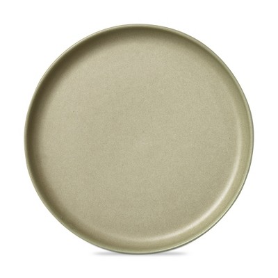 TAG Logan Dinner Plate Stoneware Dishwasher Safe Sage, 11 inch.