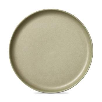 TAG Logan Dinner Plate Stoneware Dishwasher Safe Sage, 11 inch.