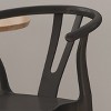 NicBex Set of 2 Modern Fabric Dining Chairs with Curved Backrest, Upholstered Metal Frame Side Chairs for Kitchen, Dining Room - 4 of 4