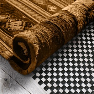 Nevlers Non-Slip Grip Pad for Rugs - Black - 1 of 4