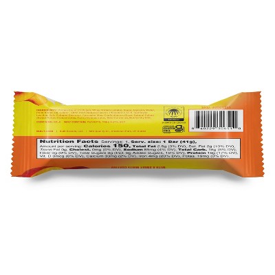 Built Bar Puff Sweet Peach Punch Sour Puff Protein Bar -  16g Protein - 1.45oz