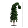 Nearly Natural 7-ft Holiday Green Santa’s Hat Christmas Tree with 500 LED Lights and 1275 Bendable Branches - 2 of 4