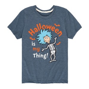 Boys' - Dr. Seuss - Halloween Is My Thing Short Sleeve Graphic T-Shirt - 1 of 4