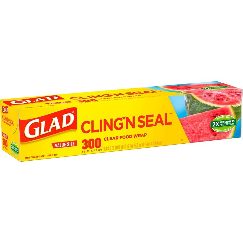 Glad Cling Wrap - 300 sq ft, 4 of 8
