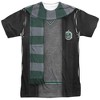 Popfunk Harry Potter Slytherin Block Scarf Front-Back Print Adult Sublimated Costume T-Shirt - 2 of 4