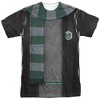 Popfunk Harry Potter Slytherin Block Scarf Front-Back Print Adult Sublimated Costume T-Shirt - image 2 of 4