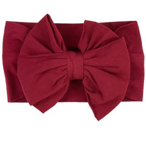 RuffleButts Baby/Toddler Girls Big Bow Headband - 1 of 2