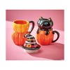 tag Hello Pumpkin Cute Kitty Lidded Mug - image 2 of 2