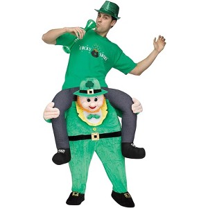 Carry Me Leprechaun Costume Adult Standard - 1 of 1