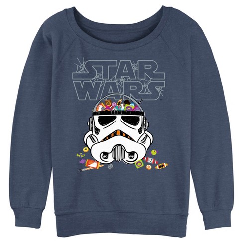 Juniors Womens Star Wars Stormtrooper Basket Sweatshirt Target