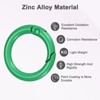Unique Bargains Metal Spring O Rings 5/8 Inch Zinc Alloy Durable Multipurpose Lightweight Buckle - 2 of 4