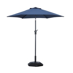 Ainfox 7.5ft Patio Umbrella With Umbrella Base - 1 of 4