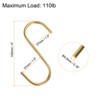 Unique Bargains High Manganese Steel S-shaped Durable Hooks and Hangers 6 Pcs - 2 of 4