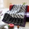 Slickblue Cozy Animal Print Throw Blanket, 86.6"x63", Faux Fur Front, Plush Back, Warm 22.5 oz Filling, 4 Design Options - 2 of 2