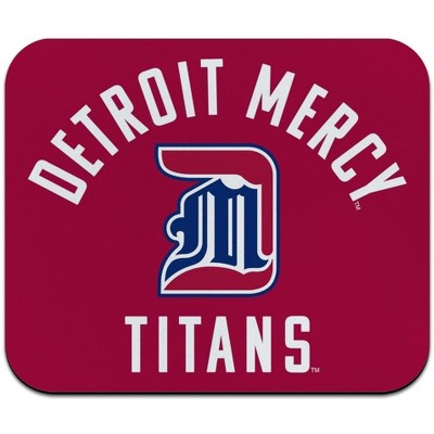 University of Detroit Mercy Titans Logo Low Profile Thin Mouse Pad