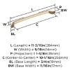 Amerock Bellamy Pull for Cabinets, Drawers, and Furniture - 4 of 4
