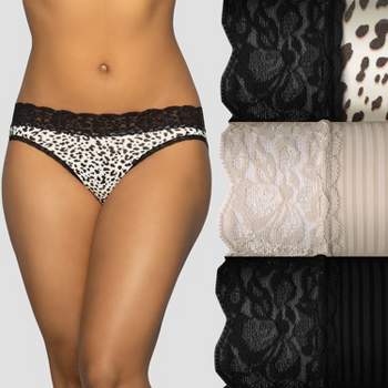 Vanity Fair Womens Beyond Comfort Silky Stretch Bikini 18291 - Midnight  Black - 6 : Target