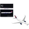 Airbus A330-900 Commercial Aircraft White with Blue and Red Tail "Gemini 200" Series 1/200 Diecast Model Airplane by GeminiJets - 4 of 4