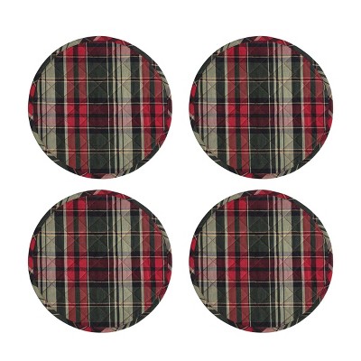 Park Designs Jack Frost Quilted Placemat Set of 4