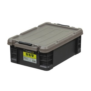 JEJ Astage Shock Resistant Container with Clamp on Steel Roller Buckles Heavy-duty Multipurpose Storage Olive Drab - 1 of 4
