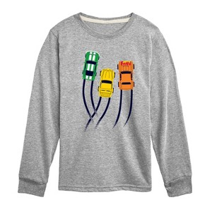 Boys' - Instant Message - Transportation Long Sleeve Graphic T-Shirt - 1 of 4
