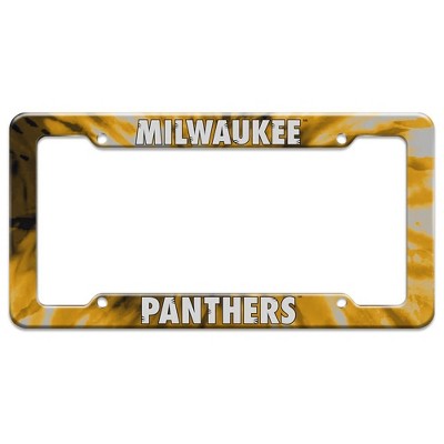Milwaukee Panthers Tie-Dye License Plate Tag Frame