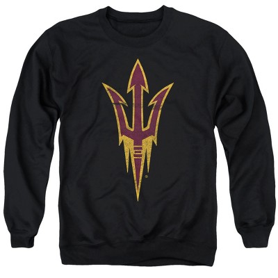 Men's Arizona State University Distressed Primary Crewneck Sweatshirt