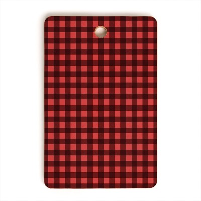 Emanuela Carratoni Holiday Vichy Theme Cutting Board Rectangle -Deny Designs