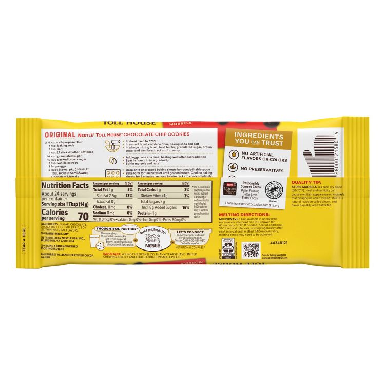 Nestle Toll House Baking Chocolate Chips, 2 of 13
