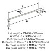 Amerock Collet Pull for Cabinets, Drawers, and Furniture - 3 of 4
