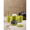 Porto Green Bath Accessories, Set of 4 - 2 of 3