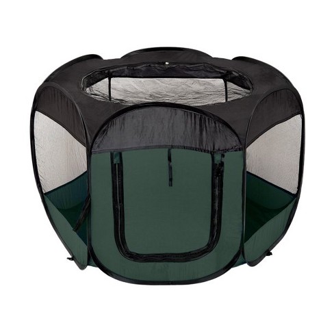 Furhaven Pet Playpen Small Hunter Green Target