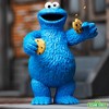 Super 7 ReAction Sesame Street Cookie Monster Collectible Figure - 2 of 4