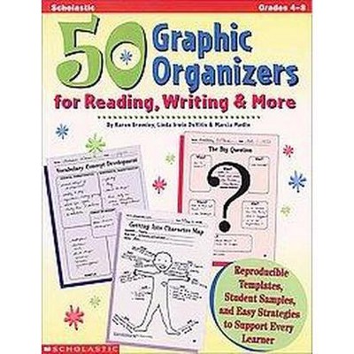 50 Graphic Organizers for Reading, Writing & More - by  Marcia Modlo & Karen Bromley & Linda Irwin DeVitis (Paperback)