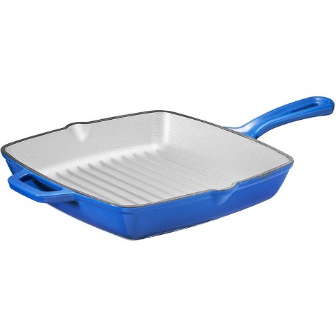 Bruntmor Square 3-in-1 Cast Iron Grill/Griddle Pan w/Reversible