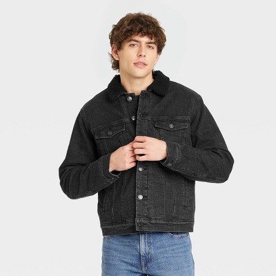 target denim jacket black