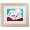 Trademark Fine Art Pat Saunders-White Rainie Matted Framed Art - 2 of 4