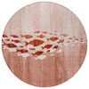 Terra Cotta Copper And Ivory Nautical Washable Indoor Outdoor Area Rug - 4 of 4