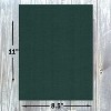 Hamilco Colored Cardstock Scrapbook Paper 8.5x11 Linen Textured Color Card Stock Paper Sacramento Green 80 lb Cover 50 Pack - 3 of 4