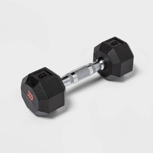 Hex discount cap dumbbells