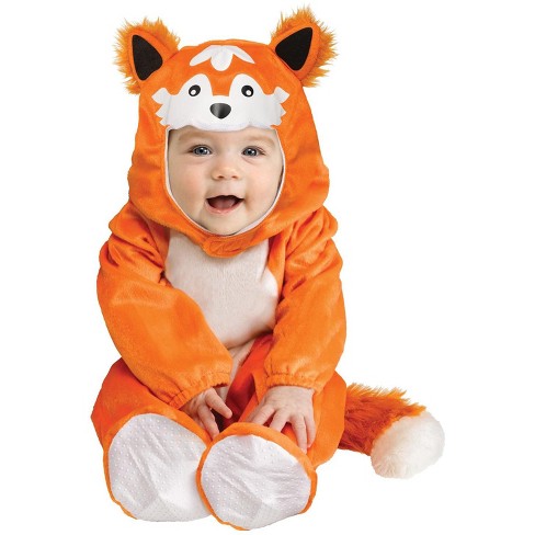 Fun World Baby Fox Infant Costume, Small (6-12) : Target